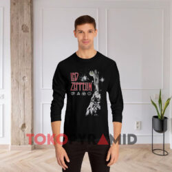 Vintage Led Zeppelin Hermit Shirt 4 Vintage Led Zeppelin Hermit Black Long sleeved