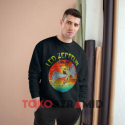 Vintage Led Zeppelin Swan Song Black Sweatshirt