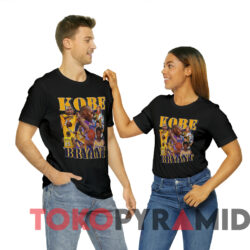 Vintage Legend Lakers Kobe Bryant 24 T shirt Black T shirt