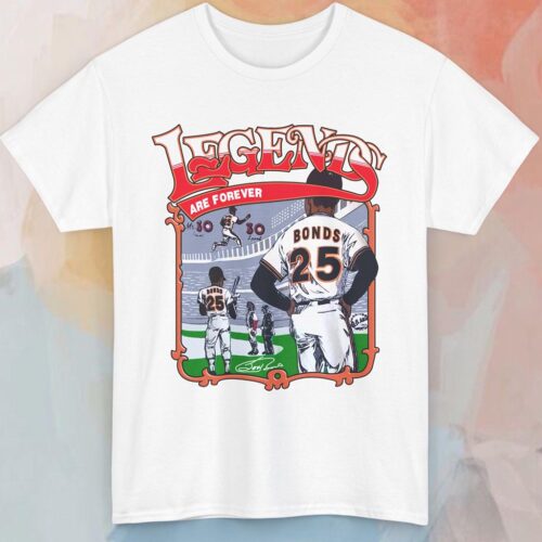 Vintage Legends Are Forever Barry Bonds 25 San Francisco Giants Shirt Vintage Legends Are Forever Barry Bonds 25 San Francisco Giants Shirt