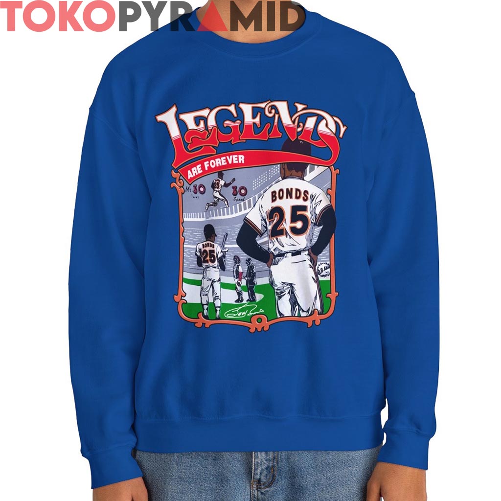 Vintage Legends Are Forever Barry Bonds 25 San Francisco Giants Shirt Vintage Legends Are Forever Barry Bonds 25 San Francisco Giants Shirt
