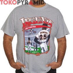 Vintage Legends Are Forever Barry Bonds 25 San Francisco Giants Shirt