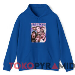 Vintage Limited Edition Taylor Swift T shirt Blue Hoodie