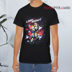 Vintage Limp Bizkit 1998 Space Ufo 1998 Black T shirt