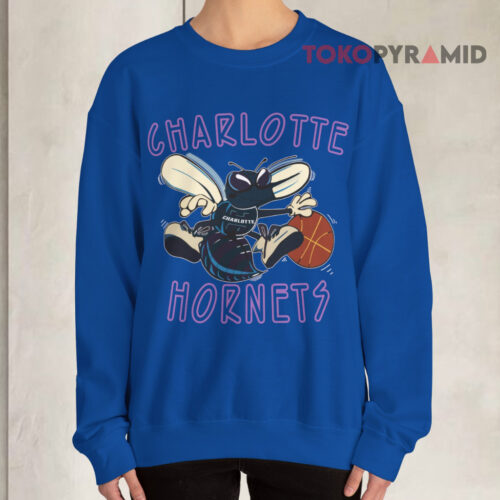 Vintage Logo 7 Charlotte Hornets Nba Sweatshirt Vintage Logo 7 Charlotte Hornets Nba Sweatshirt