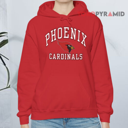 Vintage Logo 7 Phoenix Cardinals Nfl Hoodie