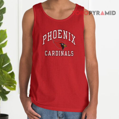 Vintage Logo 7 Phoenix Cardinals Nfl Tank Top