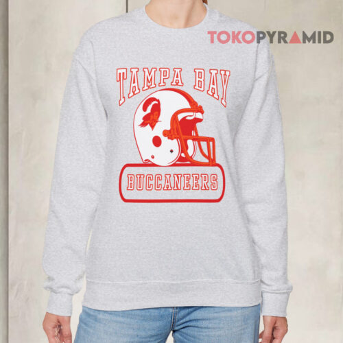 Vintage Logo 7 Tampa Bay Buccaneers Helmet Sweatshirt