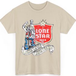 Vintage Lone Star Beer Long Live Long Necks Shirt