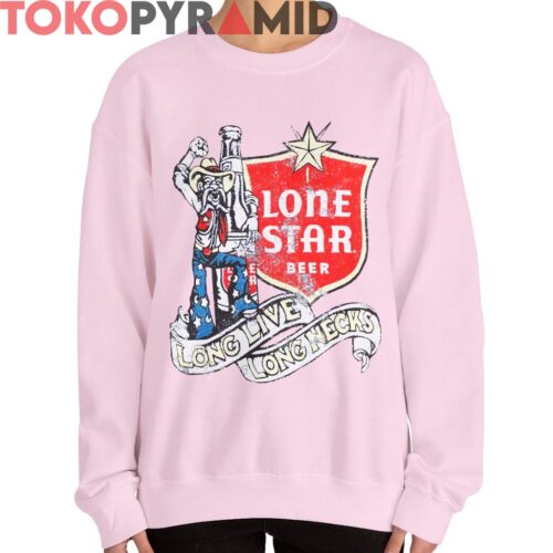 Vintage Lone Star Beer Long Live Long Necks Shirt