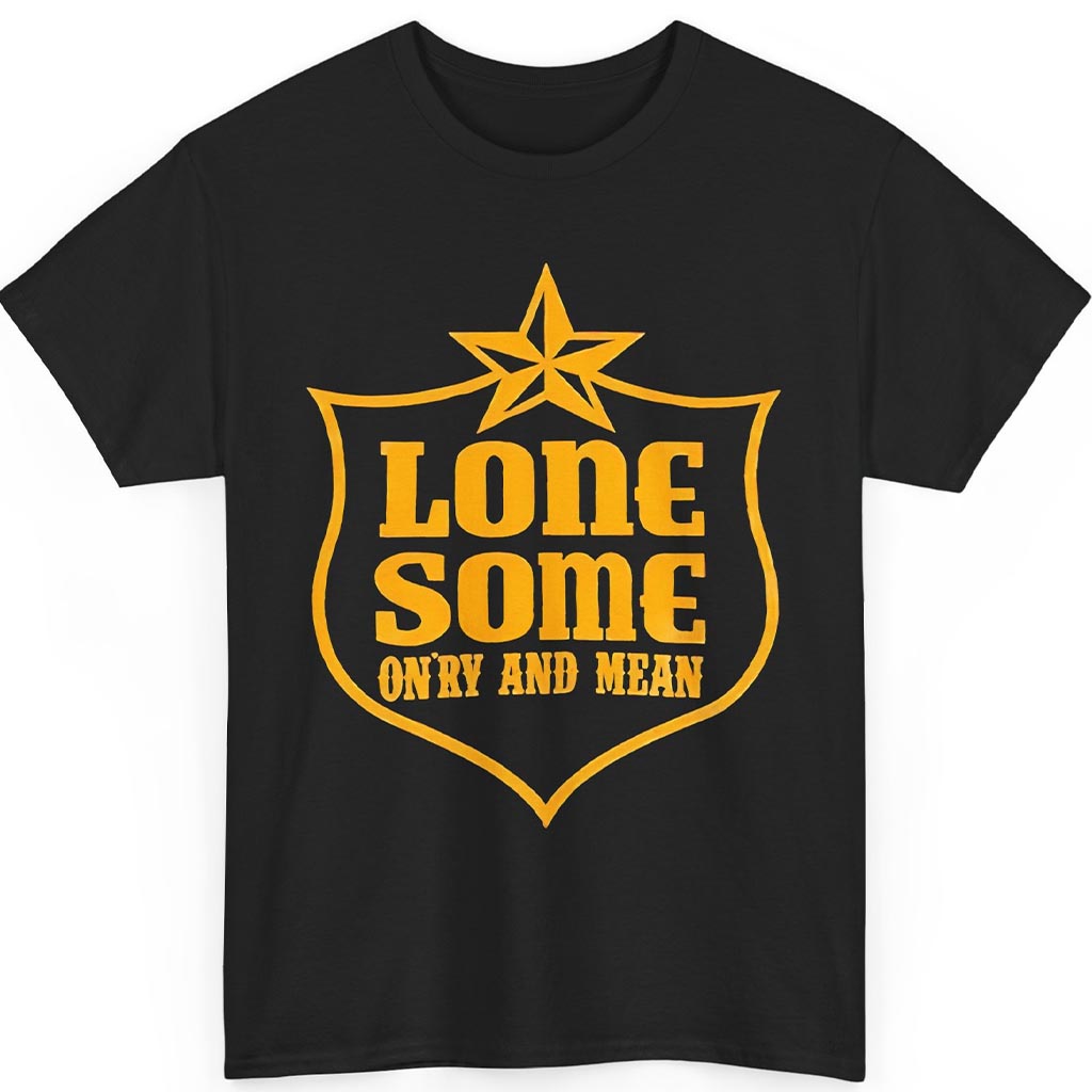 Vintage Lonesome On'ry and Mean Shirt Lone Star Beer Vintage Lonesome On'ry and Mean Shirt Lone Star Beer