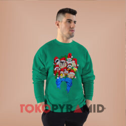 Vintage Looney Tunes Christmas Sweatshirt 1 Vintage Looney Tunes Christmas Green Sweatshirt