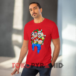 Vintage Looney Tunes Christmas Sweatshirt 3 Vintage Looney Tunes Christmas Red T shirt