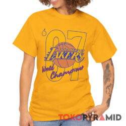 Vintage Los Angeles Lakers 07 World Champions Shirt