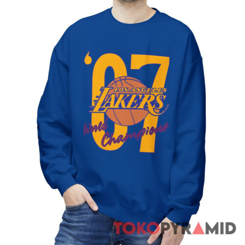 Vintage Los Angeles Lakers 07 World Champions Sweatshirt