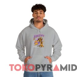 Vintage Los Angeles Lakers 17x Trophy World Champions T-shirt 2 Vintage Los Angeles Lakers 17X Trophy World Champions T shirt Sport Grey Hoodie