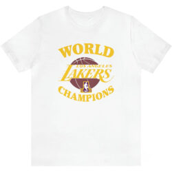 Rare Vintage Los Angeles Lakers 1985 NBA Champions Tee 5 Rare Vintage Los Angeles Lakers 1985 NBA Champions Tee