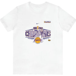 Rare Vintage Los Angeles Lakers 2002 NBA Champions Three In A Row Tee