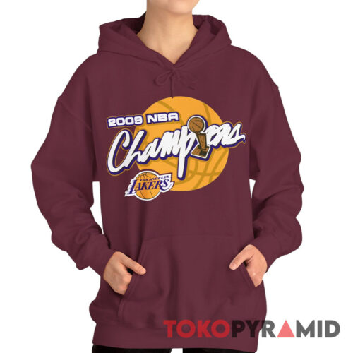 Vintage Los Angeles Lakers 2009 NBA Champions Rare Hoodie