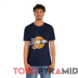Vintage Los Angeles Lakers 2009 NBA Champions Tee Navy T shirt