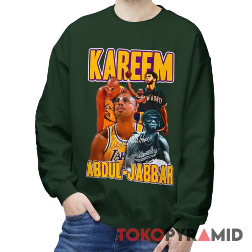 Vintage Los Angeles Lakers Kareem Abdul Jabbar Sweatshirt
