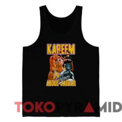 Vintage Los Angeles Lakers Kareem Abdul-Jabbar Tee 4 Vintage Los Angeles Lakers Kareem Abdul Jabbar Tee Black TankTop