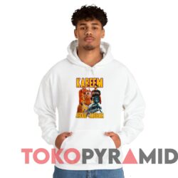 Vintage Los Angeles Lakers Kareem Abdul-Jabbar Tee 3 Vintage Los Angeles Lakers Kareem Abdul Jabbar Tee White Hoodie