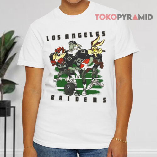 Vintage Los Angeles Raider Looney Tunes White T shirt Vintage Los Angeles Raider Looney Tunes White T shirt