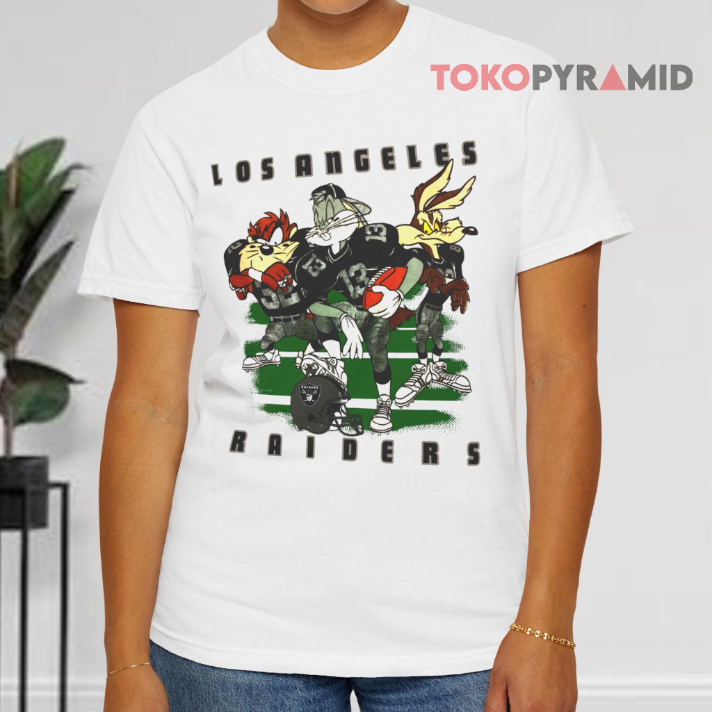 Vintage Los Angeles Raider Looney Tunes White T shirt Vintage Los Angeles Raider Looney Tunes White T shirt