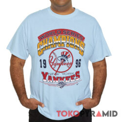 Vintage MLB New York Yankees 1996 Henry Aaron Tee World Series Champions MLB Tee
