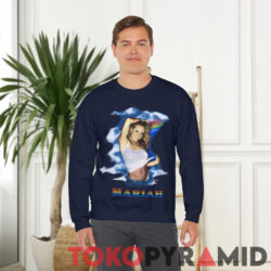 Vintage Mariah Carey Rainbow World Tour 2000 Shirt 3 Vintage Mariah Carey Rainbow World Tour 2000 Shirt 2 sided Sweatshirt