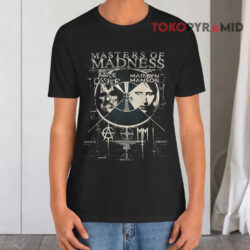 Vintage Marilyn Manson Alice Cooper Masters Of Madness Tour 2013 Black T shirt