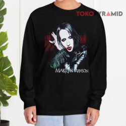 Vintage Marilyn Manson Big Image Band Shirt 4 Vintage Marilyn Manson Big Image Band Long sleeved