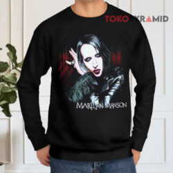 Vintage Marilyn Manson Big Image Band Shirt 3 Vintage Marilyn Manson Big Image Band Sweatshirt