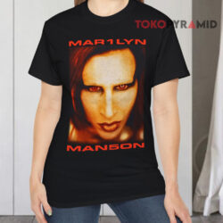 Vintage Marilyn Manson Bigger Than Satan T shirt Front