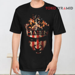 Vintage Marilyn Manson Crown Black T shirt