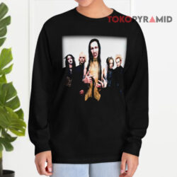 Vintage Marilyn Manson Guns God And Government Tour Shirt 4 Vintage Marilyn Manson Guns God And Government Tour Long sleeved