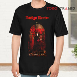 Vintage Marilyn Manson Hierophant Black T shirt