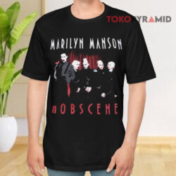 Vintage Marilyn Manson Mobscene Black T shirt