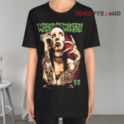 Vintage Marilyn Manson Rock Band Black T shirt