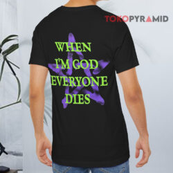 Vintage Marilyn Manson When I'm God Everyone Dies Shirt 2 Vintage Marilyn Manson When I'm God Everyone Dies T shirt Back