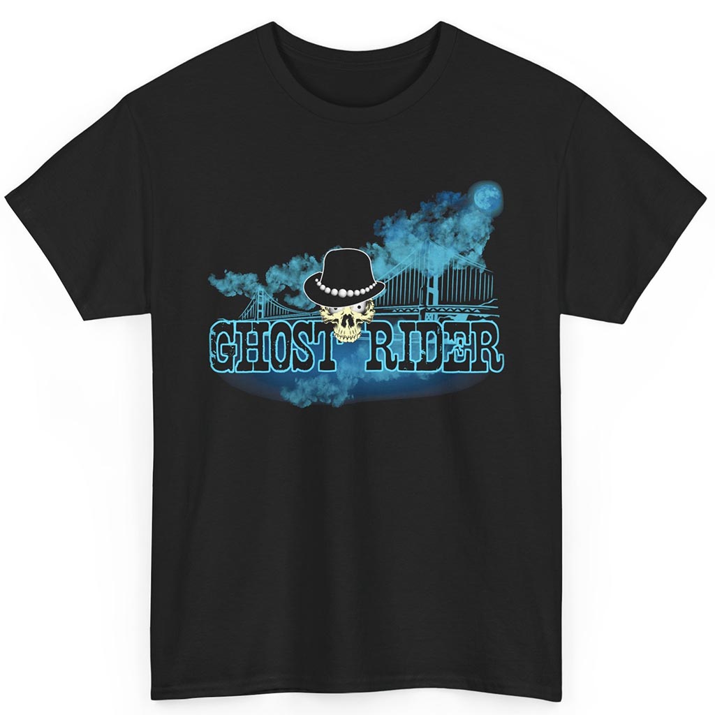 Vintage Marvel Ghost Rider Midnight Bridge Shirt Vintage Marvel Ghost Rider Midnight Bridge Shirt