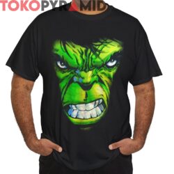 Vintage Marvel Hulk Big Face Shirt