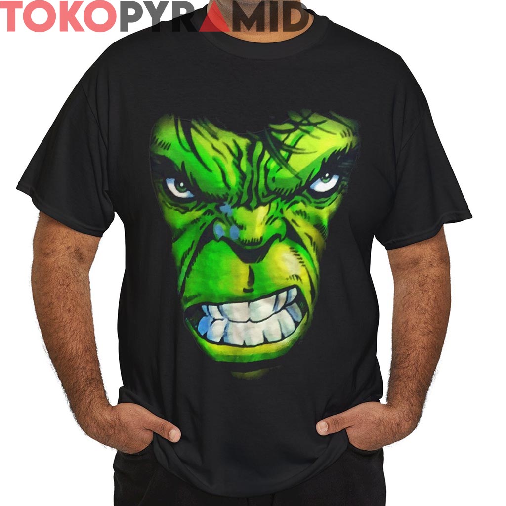 Vintage Marvel Hulk Big Face Shirt Vintage Marvel Hulk Big Face Shirt