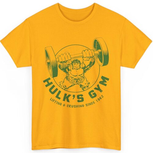 Vintage Marvel Hulk's Gym Shirt