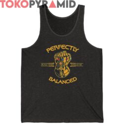 Vintage Marvel Thanos Infinity War Perfectly Balanced Shirt