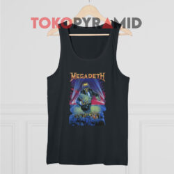 Vintage Megadeth Berlin Wall Concert Shirt 2 Vintage Megadeth Berlin Wall Concert Black Tank Top