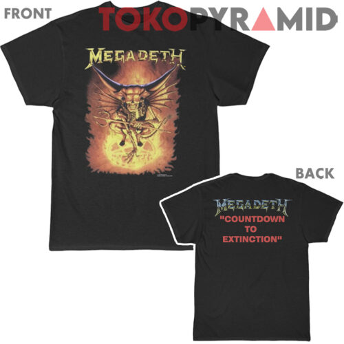 Vintage Megadeth Countdown To Extinction 1993 T shirt Vintage Megadeth Countdown To Extinction 1993 T shirt