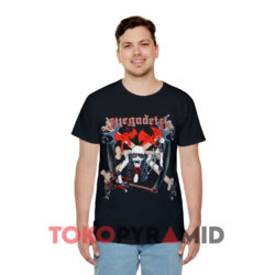 Vintage Megadeth Dave Mustaine 1986 Tour Black T shirt Front