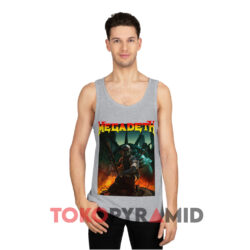 Vintage Megadeth Fatalbot Shirt 3 Vintage Megadeth Fatalbot Grey TanK Top